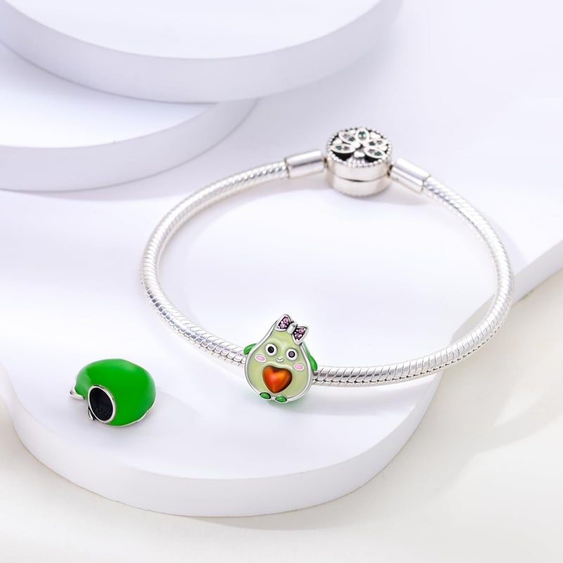 Hapour Store 925 Sterling Silver Charms for Bracelets Necklace European Jewelry Pendant Beads Charm for Women Mom - Image 1